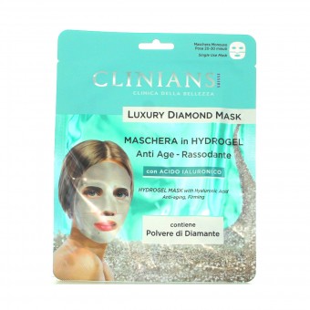 CLINIANS MASCHERA HYDROGEL ANTI-AGE RASSODANTE CON ACIDO IALURONICO 25 ML, CURA VISO DONNA, S153216, 71328