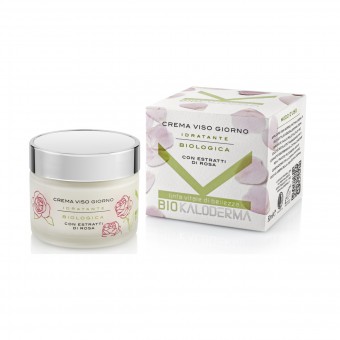 KALODERMA BIO CREMA VISO GIORNO IDRATANTE BIOLOGICA CON ESTRATTI DI ROSA VASO 50 ML, CURA VISO DONNA, S152400, 71496