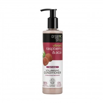 ORGANIC SHOP BALSAMO VOLUMIZZANTE RASPBERRY & ACAI 280 ML, DOPO SHAMPOO, S151939, 71707