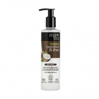 ORGANIC SHOP BALSAMO IDRATANTE COCONUT & SHEA 280 ML, DOPO SHAMPOO, S151936, 71710
