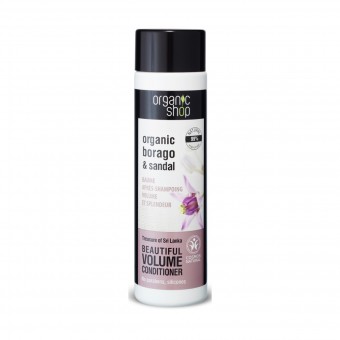 ORGANIC SHOP BALSAMO VOLUMIZZANTE BORAGO & SANDAL 280 ML, DOPO SHAMPOO, S151925, 71716