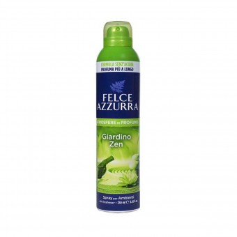 FELCE AZZURRA SPRAY PER AMBIENTI AL PROFUMO GIARDINO ZEN 250 ML, DEODORANTE AZIONE ISTANTANEA, S151756, 71790