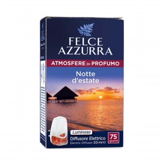 FELCE AZZURRA DIFFUSORE ELETTRICO + RICARICA NOTTE D'ESTATE 20 ML, DEODORANTE AZIONE ISTANTANEA, S151752, 71796