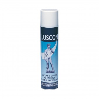 NUNCAS LUSCOM LUCIDANTE PER MONUMENTI IN MARMO e BRONZI D'ARTE SPRAY 300 ML, PULITORI SPECIFICI PELLE/TAPPETI/TECH, S026402, 71813