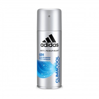 ADIDAS DEODORANTE SPRAY 48H ANTI-PERSPIRANT CLIMACOOL 150 ML, DEODORANTI ANTIODORE PER PERSONA, S146841, 72066