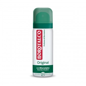 BOROTALCO DEODORANTE SPRAY ORIGINAL 50 ML MINI SIZE, DEODORANTI ANTIODORE PER PERSONA, S115996, 72232
