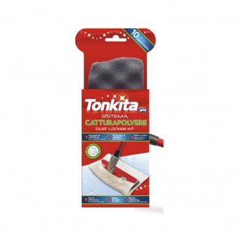 TONKITA SISTEMA CATTURAPOLVERE COMPLETO + 10 PANNI, SCOPE / PANNI E ACCESSORI PAVIMENTI, S149737, 72291