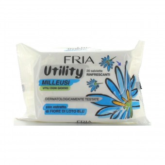 FRIA UTILITY MILLEUSI SALVIETTE RINFRESCANTI 20 PEZZI , SALVIETTINE, S149724, 72294