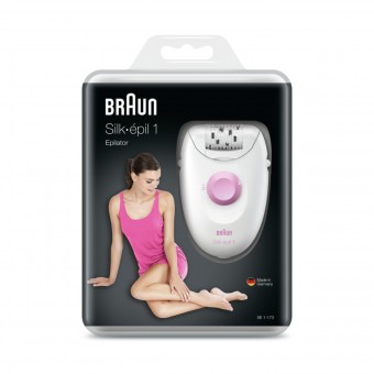 BRAUN SILK-EPIL 1 EPILATORE A 20 PINZETTE 1 VELOCITA', PICCOLI ELETTRODOMESTICI PER LA PERSONA, S149426, 72342