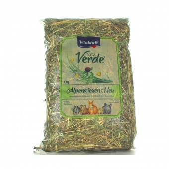 VITAKRAFT VITA VERDE FIENO DEI PASCOLI ALPINI SACCO 1 KG, ALTRI ANIMALI, S149404, 72358