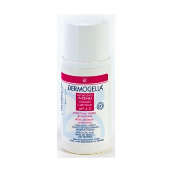 DERMOGELLA DETERGENTE INTIMO PH 4,5 CON ACIDO LATTICO 100 ML, IGIENE INTIMA, S132695, 72367