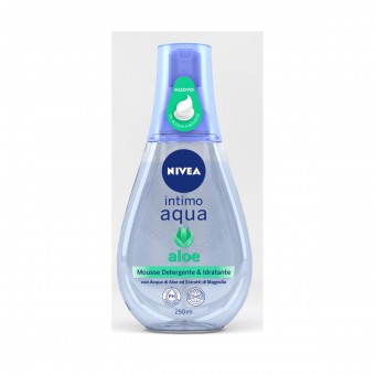 NIVEA INTIMO AQUA ALOE MOUSSE DETERGENTE & IDRATANTE 250 ML, IGIENE INTIMA, S149380, 72373