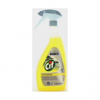 CIF SGRASSANTE PER CUCINA FORMATO PROFESSIONALE TRIGGER 750 ML, SGRASSATORI/PICCOLE SUPERFICI, S149349, 72388