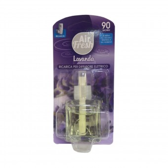 AIR FRESH RICARICA 90 GIORNI LAVANDA PER DIFFUSORE ELETTRICO, DEODORANTE AZIONE ISTANTANEA, S149323, 72401