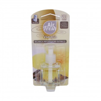AIR FRESH RICARICA VANIGLIA 90 GIORNI PER DIFFUSORE ELETTRICO (compatibile con AMI PUR), DEODORANTE AZIONE ISTANTANEA, S149322, 72402