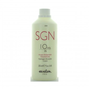 EVELON PRO SGN ACQUA OSSIGENATA EMULSIONE 10 VOLUMI 250 ML, COLORANTI, S149090, 72479