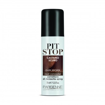 PIT STOP CORRETTORE RICRESCITA SPRAY PER CAPELLI CASTANO SCURO 75 ML PARISIENNE, COLORANTI, S149085, 72485