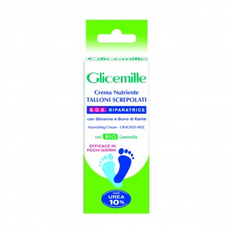 GLICEMILLE CREMA TALLONI SCREPOLATI NUTRIENTE RIPARATRICE CON BIO CAMOMILLA 75 ML , ACCESSORI MANICURE PEDICURE, S149032, 72522