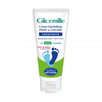 GLICEMILLE CREMA PIEDI & UNGHIE IDRATANTE CON BIO CAMOMILLA 100 ML , ACCESSORI MANICURE PEDICURE, S149031, 72523