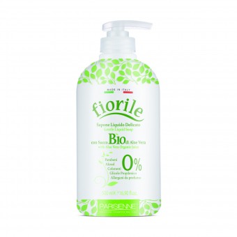 PARISIENNE FIORILE SAPONE LIQUIDO MANI CON SUCCO DI ALOE VERA BIO 500 ML, SAPONI, S148306, 72685