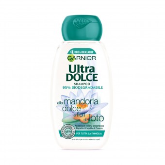 ULTRA DOLCE SHAMPOO MANDORLA DOLCE E FIOR DI LOTO 250 ML, SHAMPOO, S148644, 72767