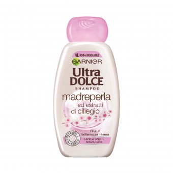 ULTRA DOLCE SHAMPOO MADREPERLA FIORI DI CILIEGIO 250 ML, SHAMPOO, S148597, 72773