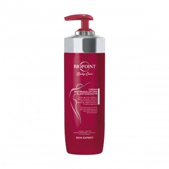BIOPOINT CREMA CORPO ANTISMAGLIATURE ELASTICIZZANTE CON ACIDO IALURONICO, ELASTYN, BURRO DI KARITE' E KIGELIA AFRICANA 200 ML, TRATTAMENTO CORPO, S148219, 72821