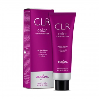 EVELON PRO CLR COLOR CREMA COLORANTE CON OLIO DI ARGAN E CHERATINA 8.3 BIONDO CHIARO DORATO TUBO 100 ML, COLORANTI, S146904, 73157