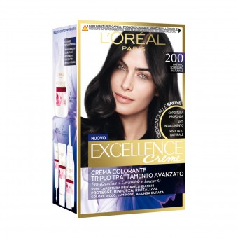 EXCELLENCE CREME COLOR 200 CASTANO SCURISSIMO , COLORANTI, S147282, 73232
