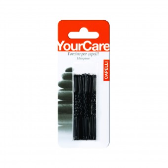 YOURCARE 2,5" BLISTER 26 FORCINE GOCCIA PESANTE PER CAPELLI COLORE NERO , ACCESSORI CAPELLI, S146689, 73282