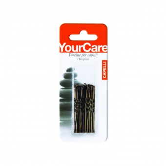 YOURCARE 2" BLISTER 30 FORCINE CON GOCCIA PESANTE PER CAPELLI COLORE CASTANO, ACCESSORI CAPELLI, S146688, 73283