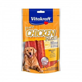VITAKRAFT CHICKEN FILETTI POLLO PER CANE 80 GRAMMI, ACCESSORI, S144669, 73663