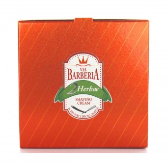 VIA BARBERIA 2 HERBAE SHAVING CREAM 150 grammi OMEGA, SCHIUME BARBA / PREBARBA, S144652, 73679