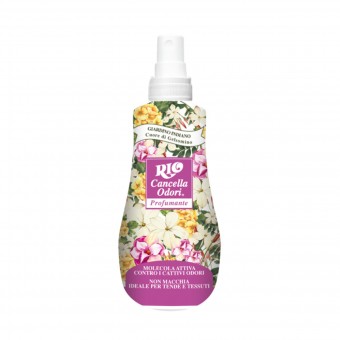 RIO CANCELLA ODORI PROFUMANTE GIARDINO INDIANO CUORE DI GELSOMINO VAPO NO GAS 300 ML , ANTIODORE AZIONE ISTANTANEA, S144582, 73712