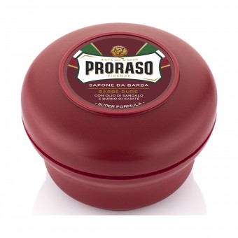 PRORASO SAPONE BARBA BARBE DURE CIOTOLA 150 ML, SCHIUME BARBA / PREBARBA, S144477, 73751