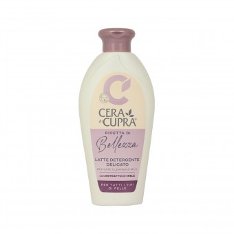 CERA DI CUPRA RICETTA DI BELLEZZA LATTE DETERGENTE DELICATO PURIFICANTE 200 ML, PULIZIA VISO DONNA, S142149, 74330