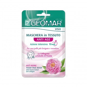 GEOMAR MASCHERA IN TESSUTO PER VISO ANTIAGE 22 ML, CURA VISO DONNA, S141057, 74567