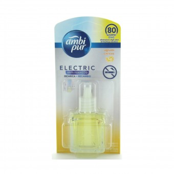AMBIPUR ELETTRICO RICARICA 21,5 ML.80 GIORNI ANTI-TABACCO, DEODORANTI AZIONE CONTINUA, S140586, 74585