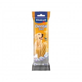 VITAKRAFT DENTAL 3in1 2 STICKS MEDIUM 52 grammi PER CANI +10 Kg, ACCESSORI, S140269, 74652