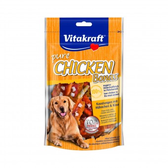 VITAKRAFT CHICKEN BASTONCINI CON FORMAGGIO 80 GRAMMI, ACCESSORI, S140265, 74656