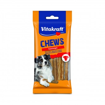 VITAKRAFT CHEWS BASTONCINI ARROTOLATI 12,5cm 10 PEZZI, ACCESSORI, S140263, 74658