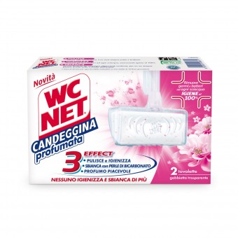WC NET TAVOLETTA SOLIDA CANDEGGINA PROFUMATA 2 PEZZI, CURA WC, S140245, 74677