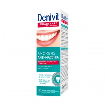 DENIVIT DENTIFRICIO ANTIMACCHIA SMOKERS 50 ML, SBIANCANTI, S140220, 74685