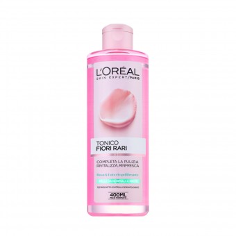 L'OREAL TONICO FIORI RARI PELLI da NORMALI a MISTE 400 ML , PULIZIA VISO DONNA, S140184, 74702