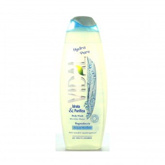 VIDAL BAGNODOCCIA HYDRA PURE ACQUA MICELLARE IDRATA & PURIFICA 500 ML, BAGNO/DOCCIA SCHIUMA, S139967, 74750