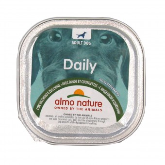 ALMO NATURE DAILY CANE TACCHINOeZUCCHINE VASCHETTA 100 Grammi, NUTRIZIONE, S139392, 74788