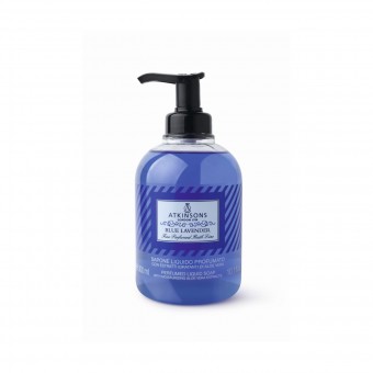 ATKINSONS SAPONETTA LIQUIDO MANI BLU LAVENDER 300 ML, SAPONI, S112892, 74877