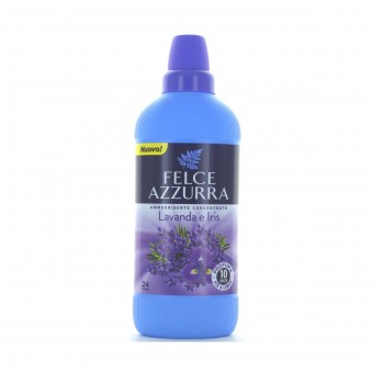 FELCE AZZURRA AMMORBIDENTE CONCENTRATO LAVANDA & IRIS 600 ML, AMMORBIDENTI, S138065, 75046