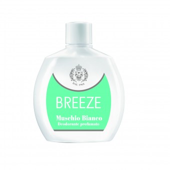 BREEZE DEODORANTE SQUEEZE MUSCHIO BIANCO 100 ML, DEODORANTI ANTIODORE PER PERSONA, S136943, 75223