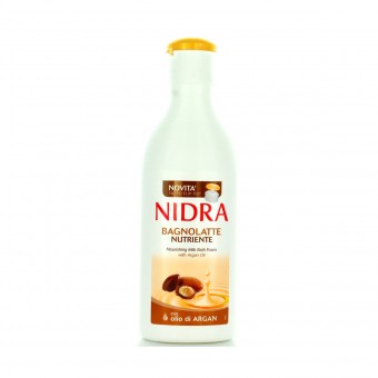 NIDRA BAGNOSCHIUMA LATTE NUTRIENTE ARGAN 750 ML, BAGNO/DOCCIA SCHIUMA, S137598, 75225